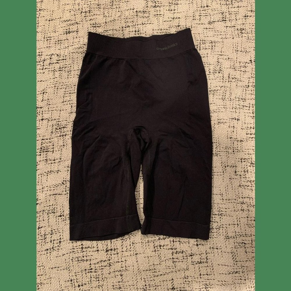 Organic Basics Active Bike Shorts in black, size XS/S